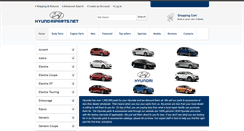 Desktop Screenshot of hyundaiparts.net